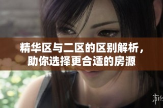 精华区与二区的区别解析，助你选择更合适的房源